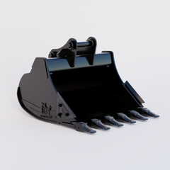JCB JZ141 Excavator Bucket - 48" Heavy Duty Digging Bucket