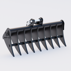 Kubota KX41 Quick Attach Land Rake 36" / 900mm