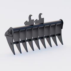 Kubota KX018-4 Quick Attach Land Rake 36" / 900mm