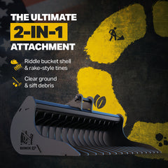 JCB 8029 Rake Riddle Bucket 48" / 1200mm