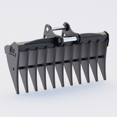 Develon DX200LC-7 Excavator Land Clearance Rake - 84" Heavy Duty