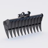 Hitachi ZX30 Land Rake 48" / 1200mm