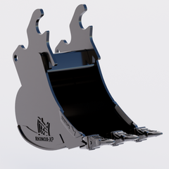 Kubota KX61-3 Quick Attach Digging Bucket - 12" / 300mm