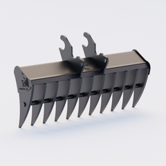 Kubota KX121-3 Quick Attach Land Rake 48" / 1200mm