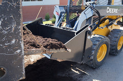 BLUE DIAMOND 4-in-1 Bucket for Skid Steer
