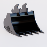 Kubota KX057-5 Quick Attach Digging Bucket - 30" / 750mm