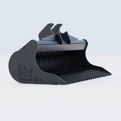 Kubota KX057-5 Quick Attach Rake Riddle Bucket 60" / 1500mm