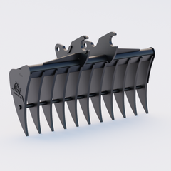Kubota KX080 Quick Attach Land Rake 60" / 1500mm