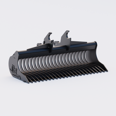 Kubota KX080 Quick Attach Rake Riddle Bucket 60" / 1500mm