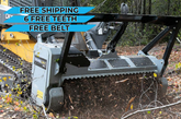 Baumalight MS972 Heavy Duty Fixed Tooth Brush Mulcher For Skid Steers