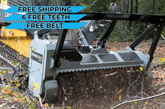 Baumalight MS972 Heavy Duty Fixed Tooth Brush Mulcher For Skid Steers