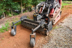 CID Multi-Purpose Power Rake for Mini Skid Steers