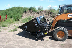 Top Dog Attachments | Side Flow Bucket - Light Material