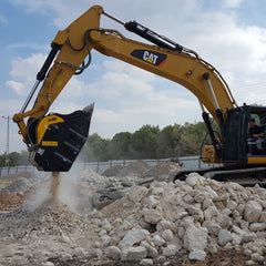 MB Crushers Bucket Crusher | Model BF120.4 S4 | Mouth Opening Width 47" | Machine Size 30-45 Tons | For Excavators