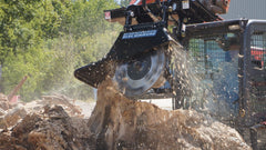BLUE DIAMOND Extreme Duty Stump Grinder for Skid Steer
