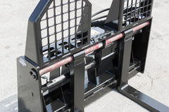 BLUE DIAMOND | Hydraulic Adjusting Pallet Forks for Skid Steer