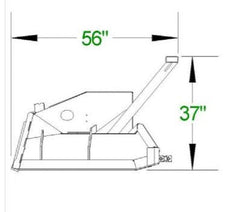 CID 44" and 60" Disc Mulching Head