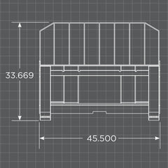 Loflin Fabrication | Skid Steer Heavy Duty Pallet Forks