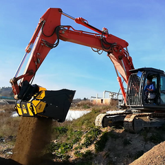 MB Crushers Padding Bucket | Model MB-HDS320 | Width 67" | Machine Size 13-20 Tons | For Excavators, Backhoe Loaders & Loaders