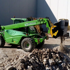 MB Crushers Bucket Crusher | Model MB-L140 S2 | Mouth Opening Width 29′′ | Oil Flow Range 26 GPM | For Skid Steers, Excavators, Loader & Backhoe Loaders
