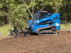 BLUE DIAMOND | EXTREME DUTY POWER RAKE FOR SKID STEER, MANUAL ANGLE