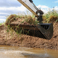 Kobelco SK210LC-11 Excavator Rake Riddle Bucket - 84"