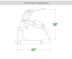 CID Root Grapple Extreme Duty For Skid Steer