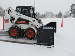BLUE DIAMOND | Snow Pusher for Skid Steer - Heavy & Standard Duty