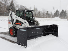 BLUE DIAMOND | Snow Pusher for Skid Steer - Heavy & Standard Duty