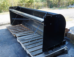 BLUE DIAMOND | Snow Pusher for Skid Steer - Heavy & Standard Duty