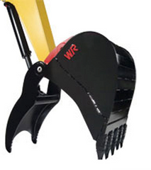 WAIN ROY Quick Change Weld on Hydraulic Thumb For Excavators and TLB