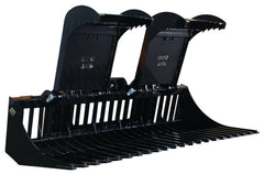 Top Dog Attachments | 72" Utility Grapple Bucket