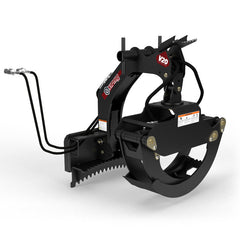 Virnig V20 Mini Skid Steer Rotating Log Grapple