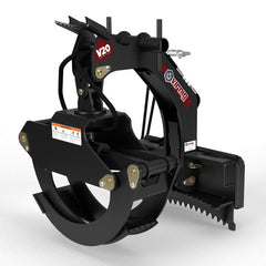 Virnig V20 Mini Skid Steer Rotating Log Grapple