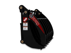 Virnig V20 Root Rake Grapple for Mini Skid Steer