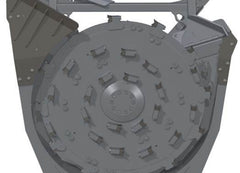 Paladin | FD60 High-Flow Forestry Disk Mulcher for Skid Steer