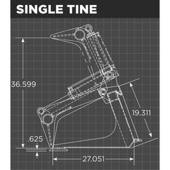 Loflin Fabrication | Mini Skid Steer Grapple Bucket