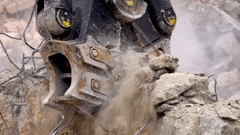 MB Crusher Demolition Pulverizer | Model MB-PT1650 | Overall Width 55" | Machine Size 19-25 Tons | For Excavators