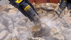MB Crusher Demolition Pulverizer | Model MB-PT1650 | Overall Width 55" | Machine Size 19-25 Tons | For Excavators