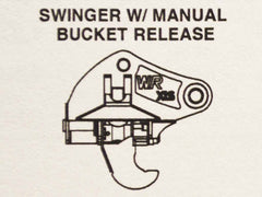 WAIN ROY 45MT Coupler Systems for excavators 95,000 to 110,000 lbs., Wain Roy interface couplers