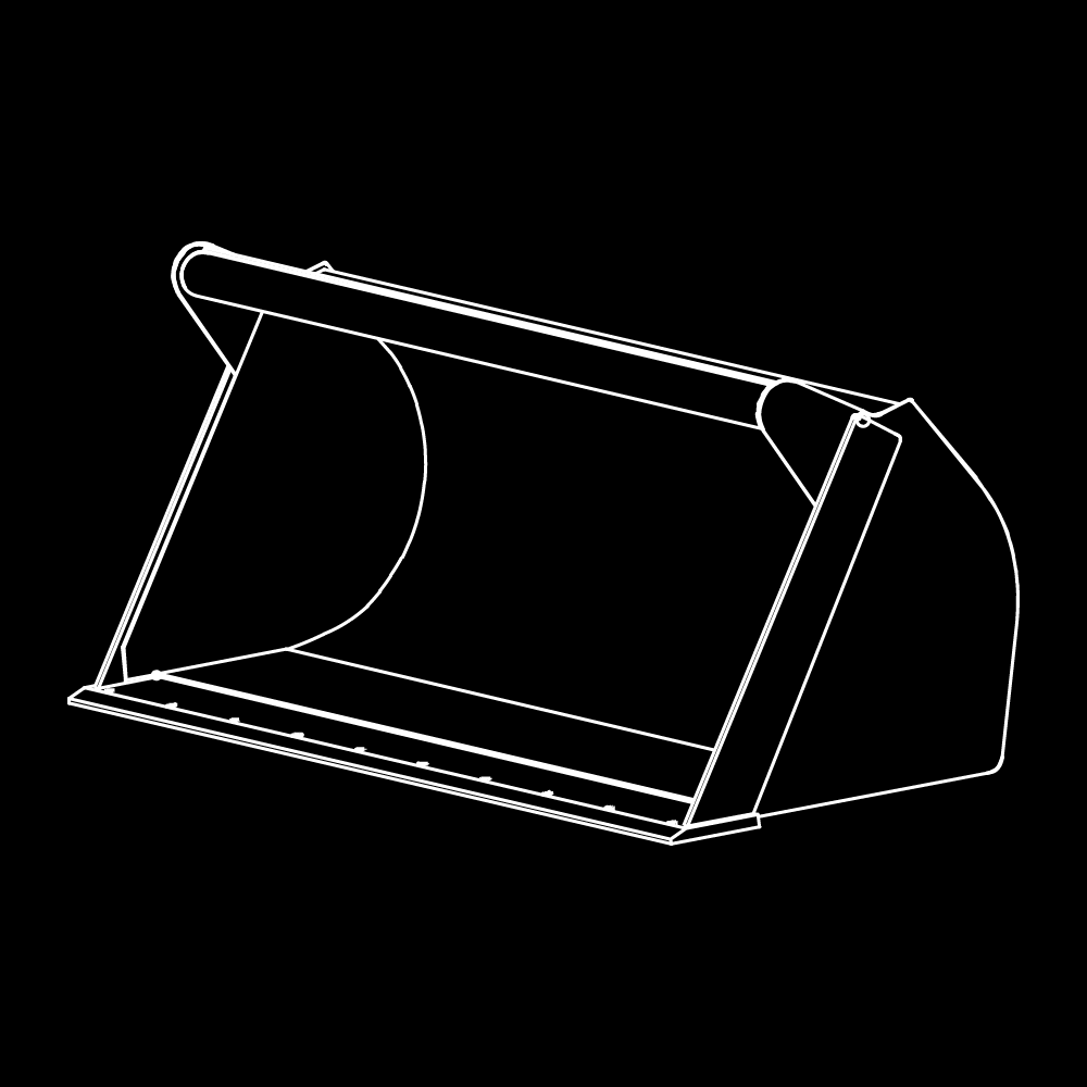 WAIN ROY | General Purpose Buckets for Wheel Loader, Class 1 (0.75 - 1.50 cu. yd.)