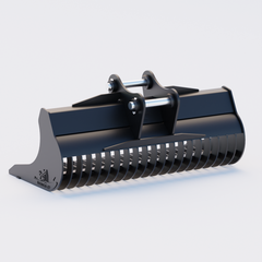 Kobelco SK130LC-11  Excavator Rake Riddle Bucket - 72"