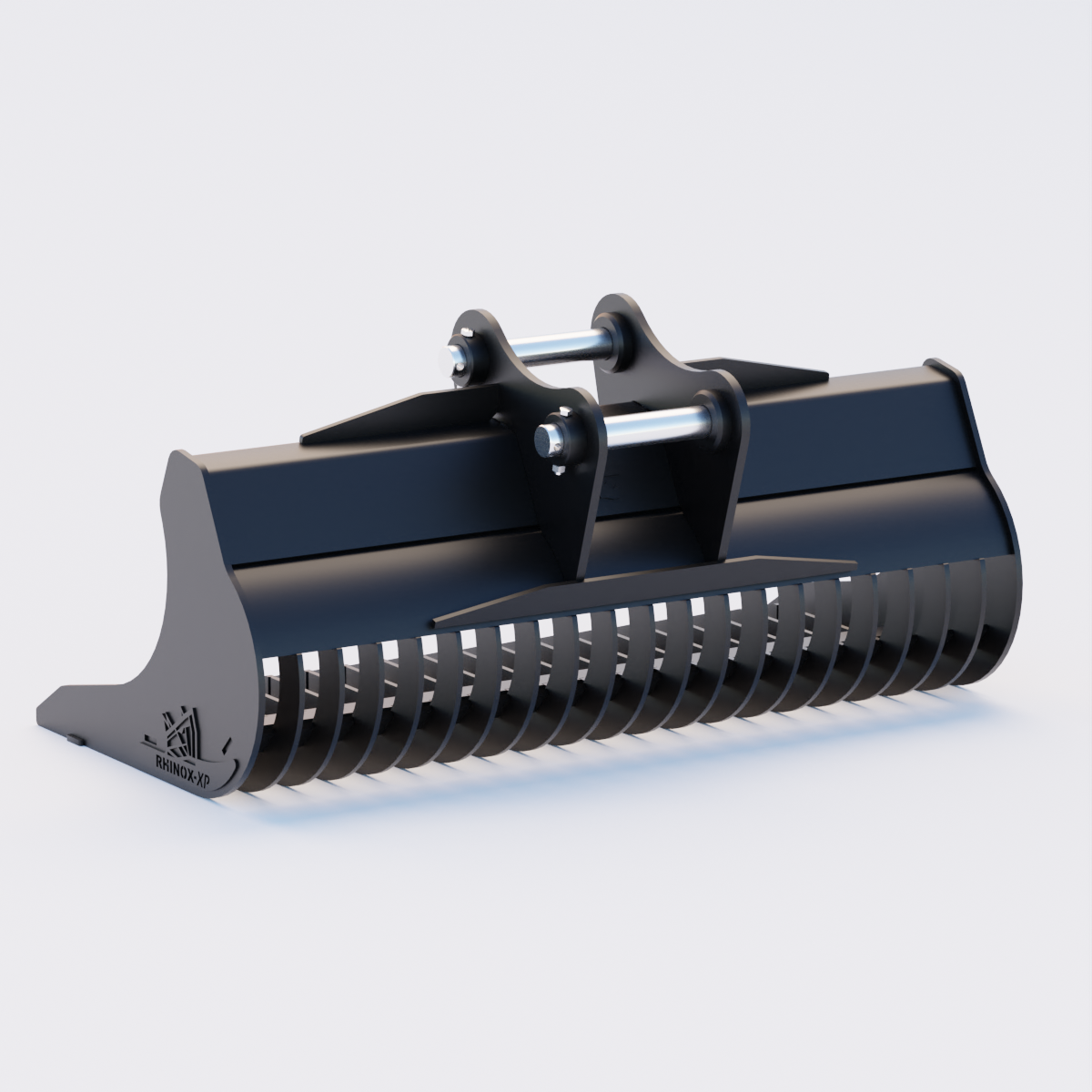 JCB JS160  Excavator Rake Riddle Bucket - 72"