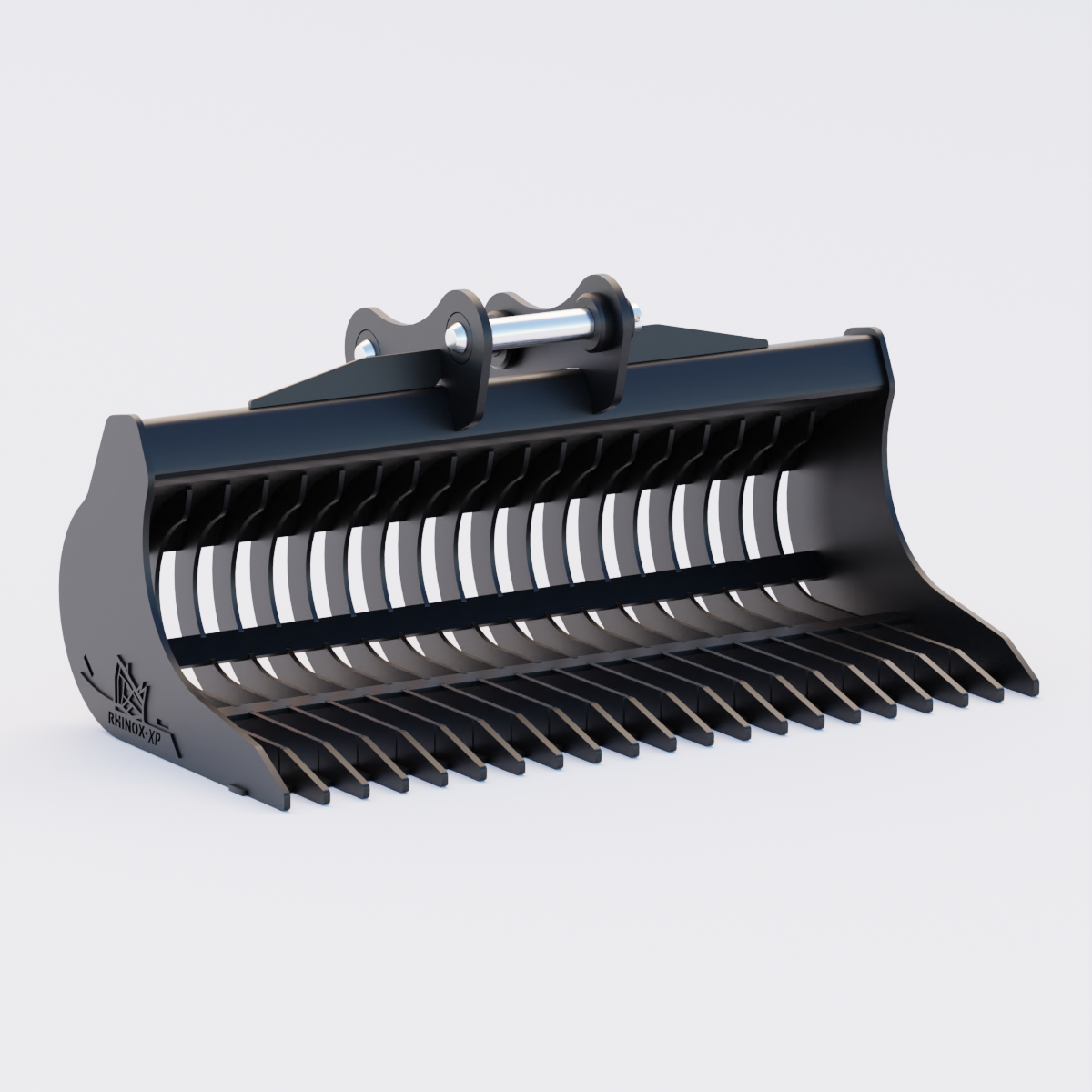JCB JS160  Excavator Rake Riddle Bucket - 72"
