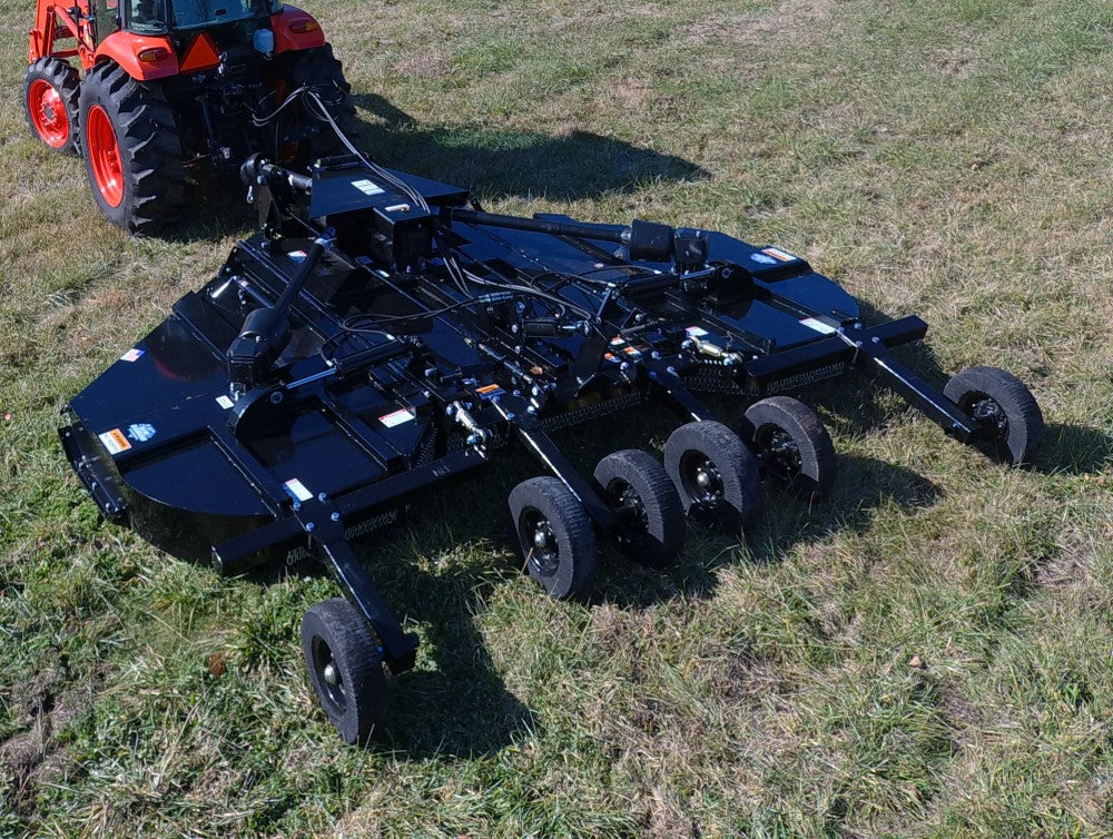 BLUE DIAMOND | Rotary Cutter | Flex Wing Brush Hog For Tractor
