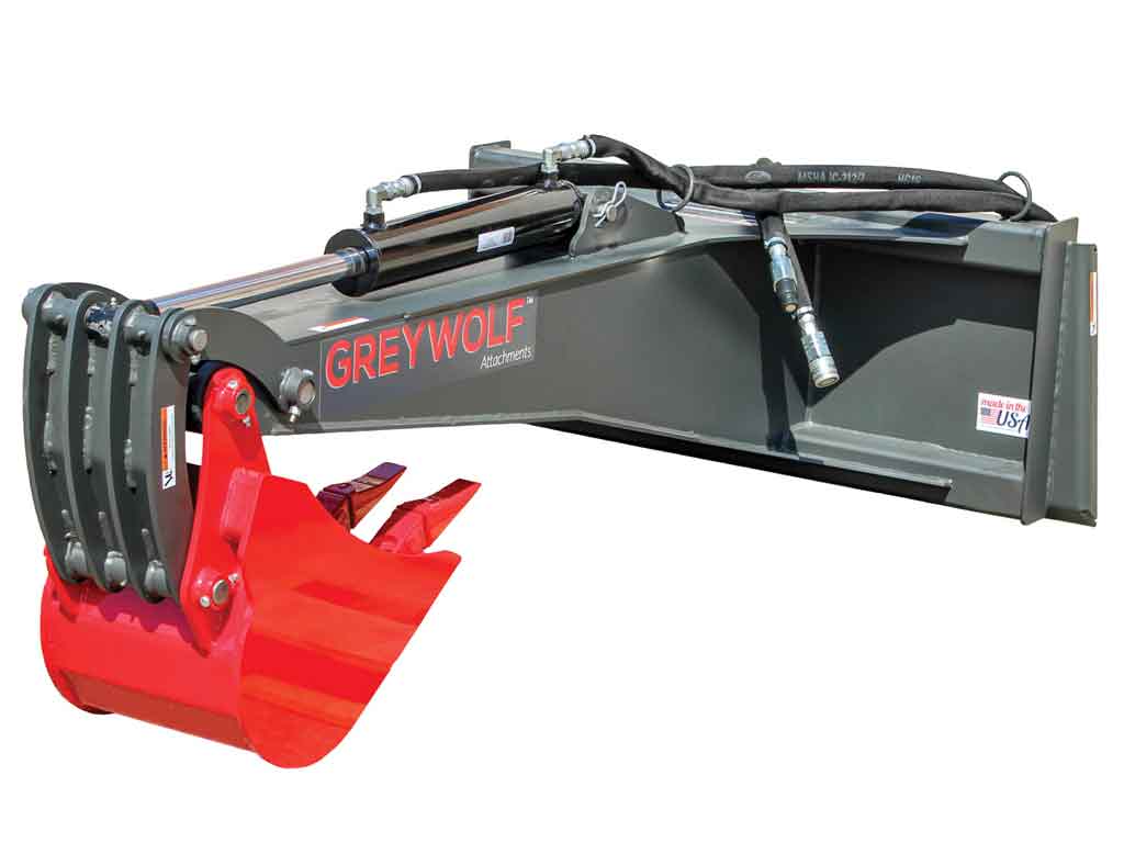 WAIN ROY | Cemetery / Bellhole Bucket for Excavators (12,500 - 20,000 lbs.)
