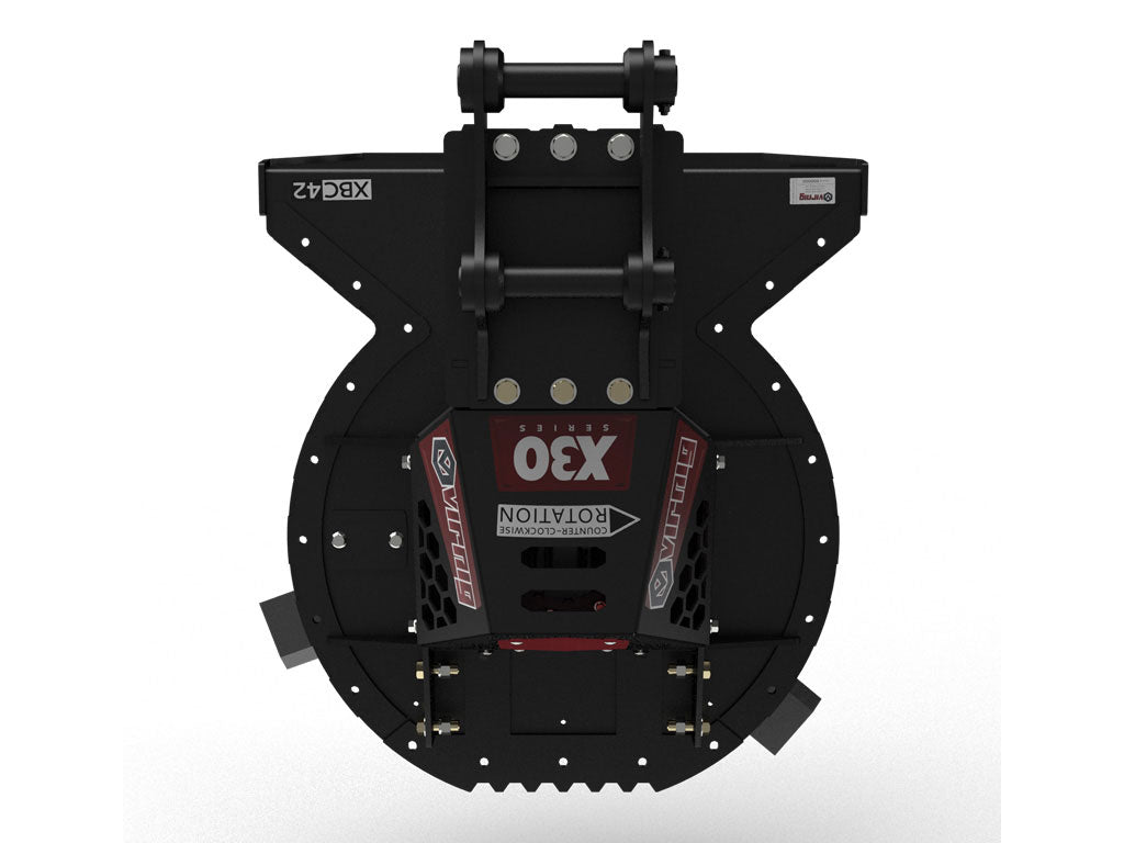 Virnig X30 42" Rotary Brush Cutter for Mini Excavator