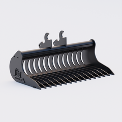 Kubota KX41-3 Quick Attach Rake Riddle Bucket 36" / 900mm