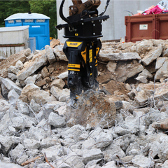 MB Crusher Demolition Pulverizer | Model MB-PT650 | Overall Width 56" | Machine Size 6–10 Tons | For Backhoe Loaders