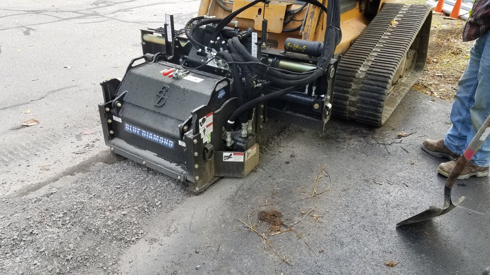BLUE DIAMOND COLD PLANER FOR SKID STEER SEVERE DUTY